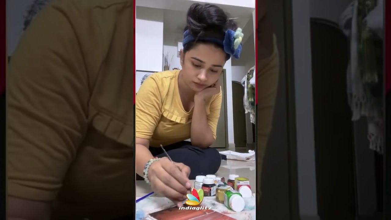 😍 Kannika-ன் கைவண்ணம் - Snehan Kannika #shorts