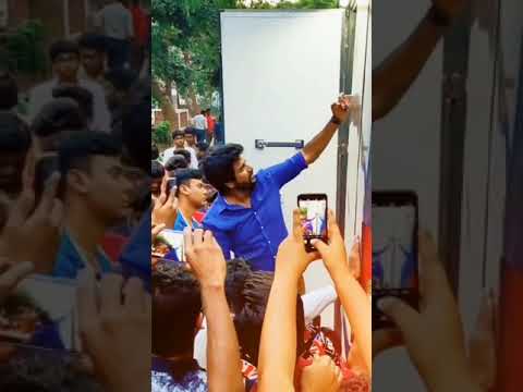 Actor Sivakarthikeyan at Hero movie shooting spot