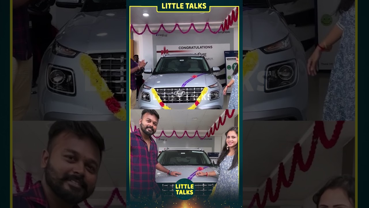 Manimegalai & Hussain-னின் புது Car Video | #Shorts