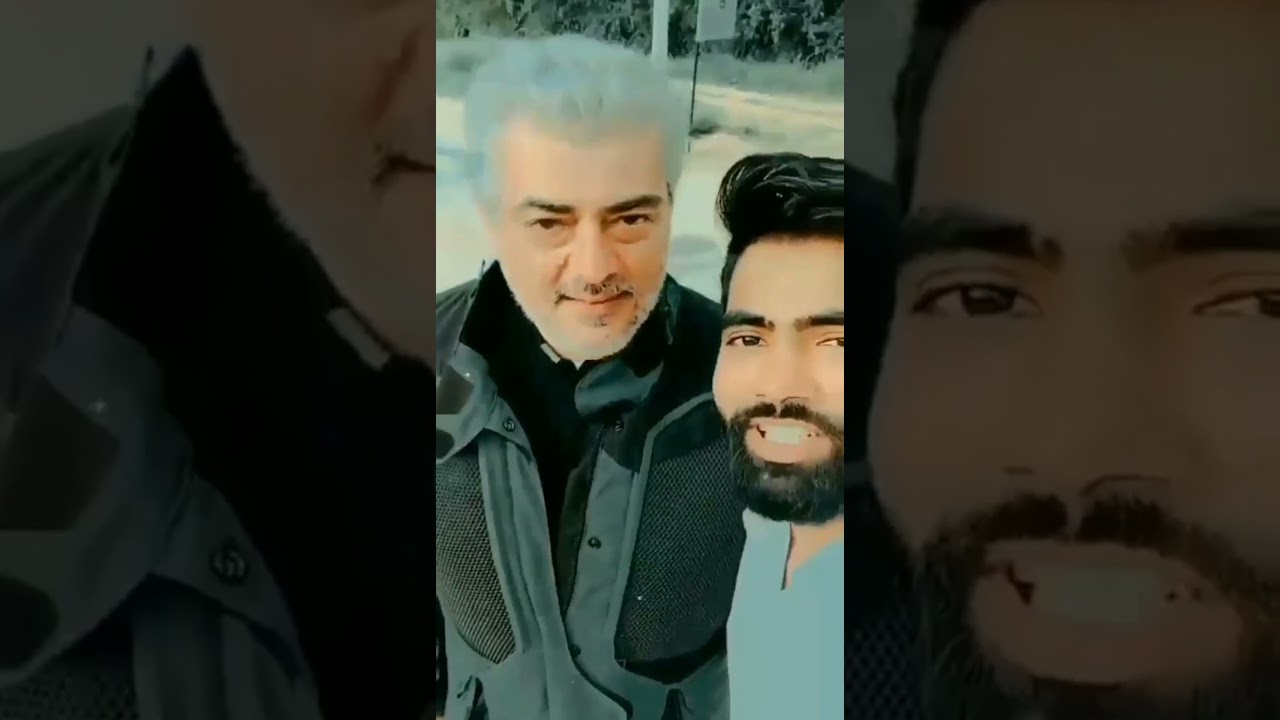 Thala Ajith Reels in Instagram //thala reels with fan //thala with fans in valimai