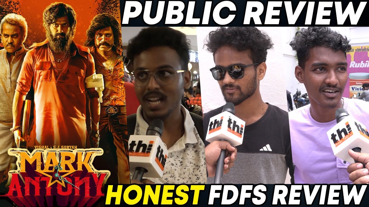 Mark Antony Public Review | Mark Antony Movie Review | Vishal, SJ Suryah