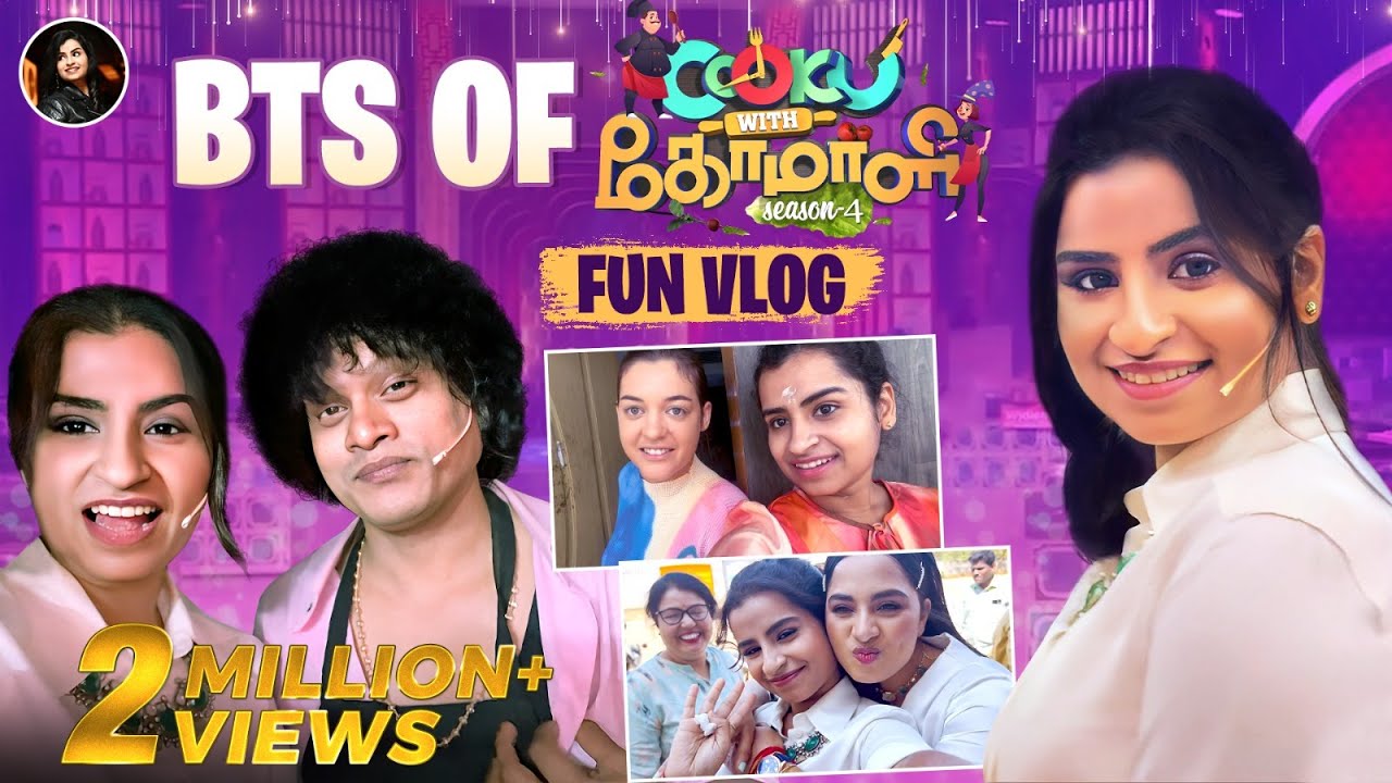 Cooku with Comali 4 Behind the Scenes | Sivaangi Krishnakumar