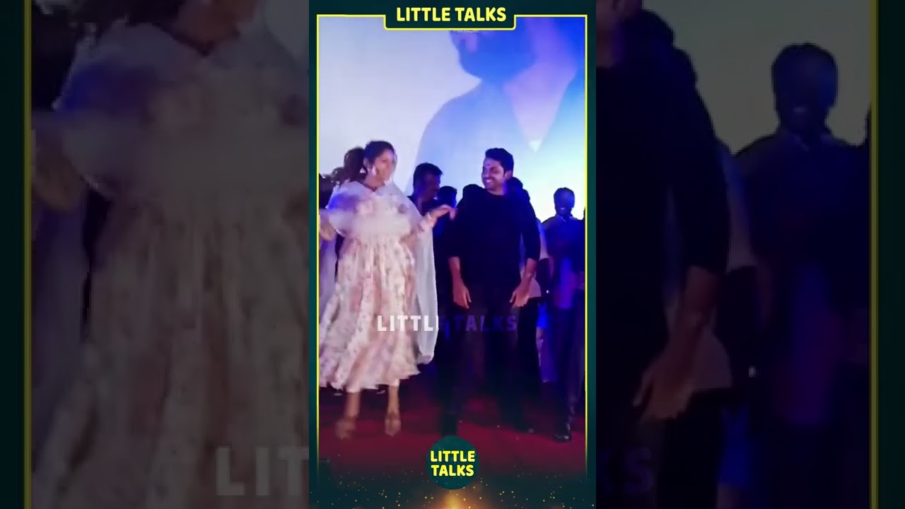 Karthi Sir என்னை பார்த்து ஆடுங்க 😍, Aditi Shankar பண்ண அலப்பறை | #Shorts