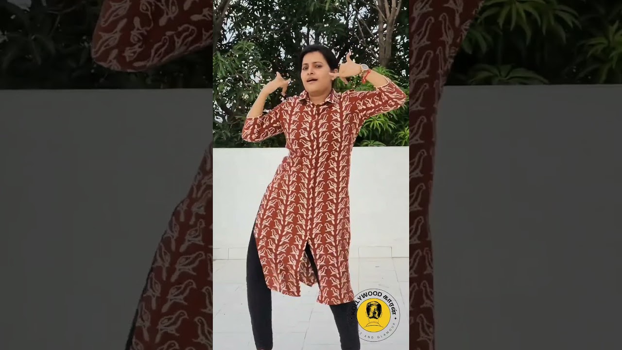 Thalatu Serial Actress ShrutiRaj Mass Dance Video #suntv #thalattupromo #shrutiraj