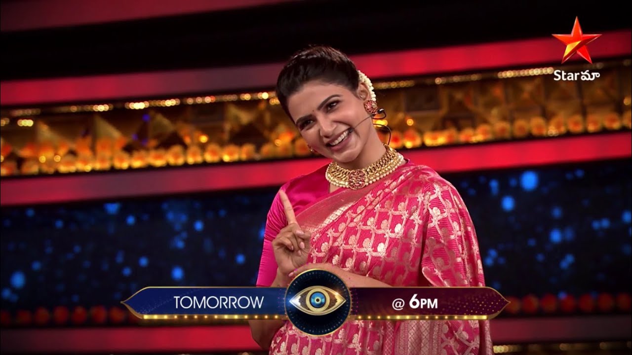 #Samantha tho enjoyment mamooluga undadu...#Dussehra special #BiggBossTelugu4 tomorrow at 6 PM