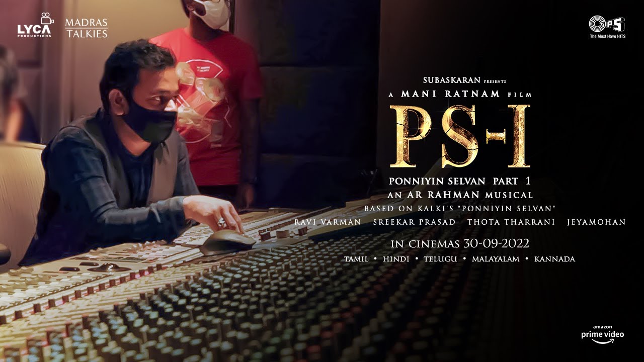 @A. R. Rahman & Sivamani | Ponniyin Selvan BTS | Mani Ratnam |Lyca Productions |Madras Talkies|PS1