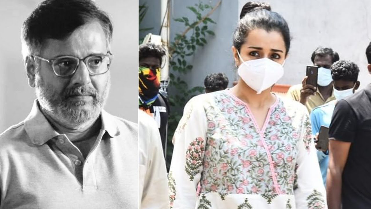 Actress Trisha Pays Last Respect to Actor Vivek | MS Entertainments