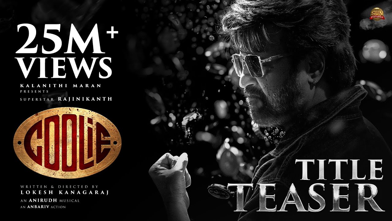 COOLIE - #Thalaivar171 Title Teaser | Superstar Rajinikanth| Sun Pictures| Lokesh Kanagaraj| Anirudh