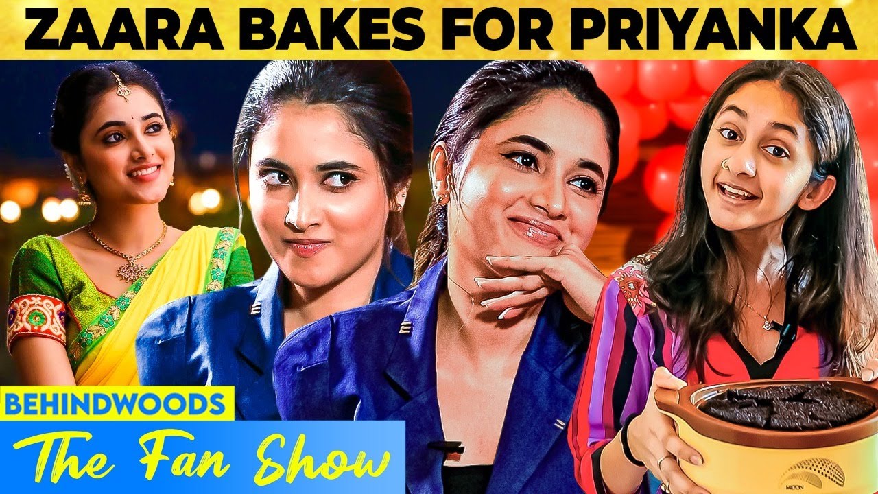 மெழுகு Doll Priyanka Mohan-க்கு Sweet Surprise from Zaara 😍 Jolly Fun Fans Meet