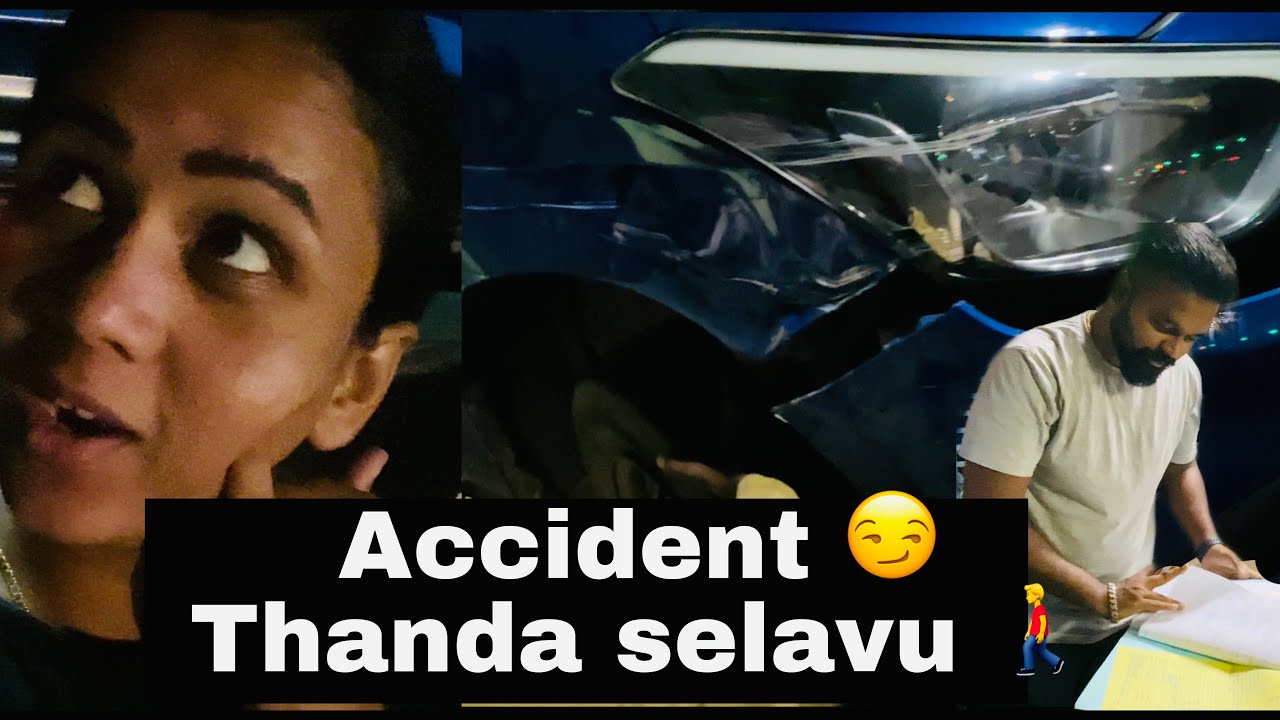 Accident 🐒 2021 layum andha sambavam nadanthuruchu ! i20 | Hussain Manimegalai