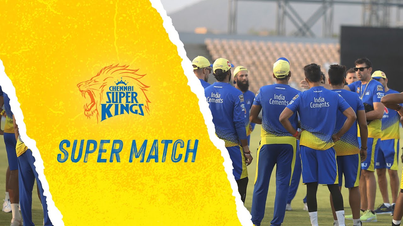 #SuperMatch highlights!  #WhistlePodu #Yellove 🦁💛