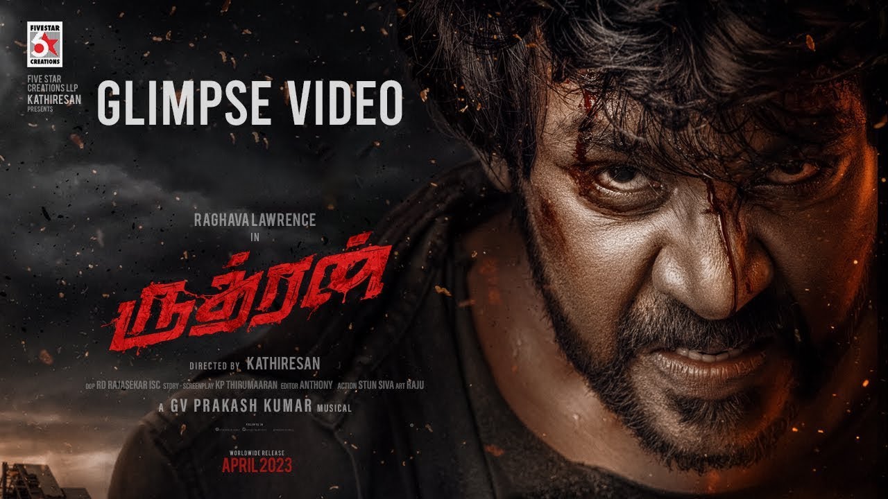 Rudhran – Official Glimpse | Raghava Lawrence | Sarath Kumar | GV Prakash | Kathiresan