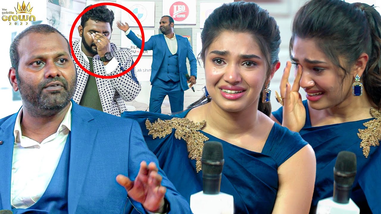 ஏன் இவ்ளோ Harsh-ஆ நடந்துக்கிறீங்க😡 கண்கலங்கிய Krithi Shetty | Krithi Shetty at The Galatta Crown2022