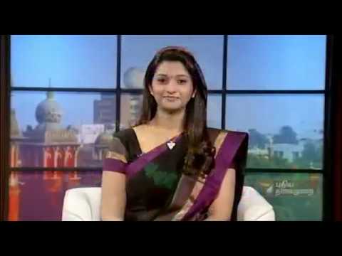 Priya Bhavani shankar Puthiya Thalaimurai news|Debut news reader