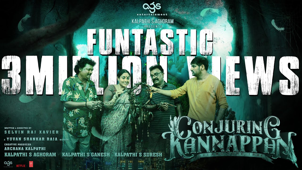 Conjuring Kannappan Trailer | Sathish | Regina Cassandra | Yuvan Shankar Raja | Selvin Raj Xavier