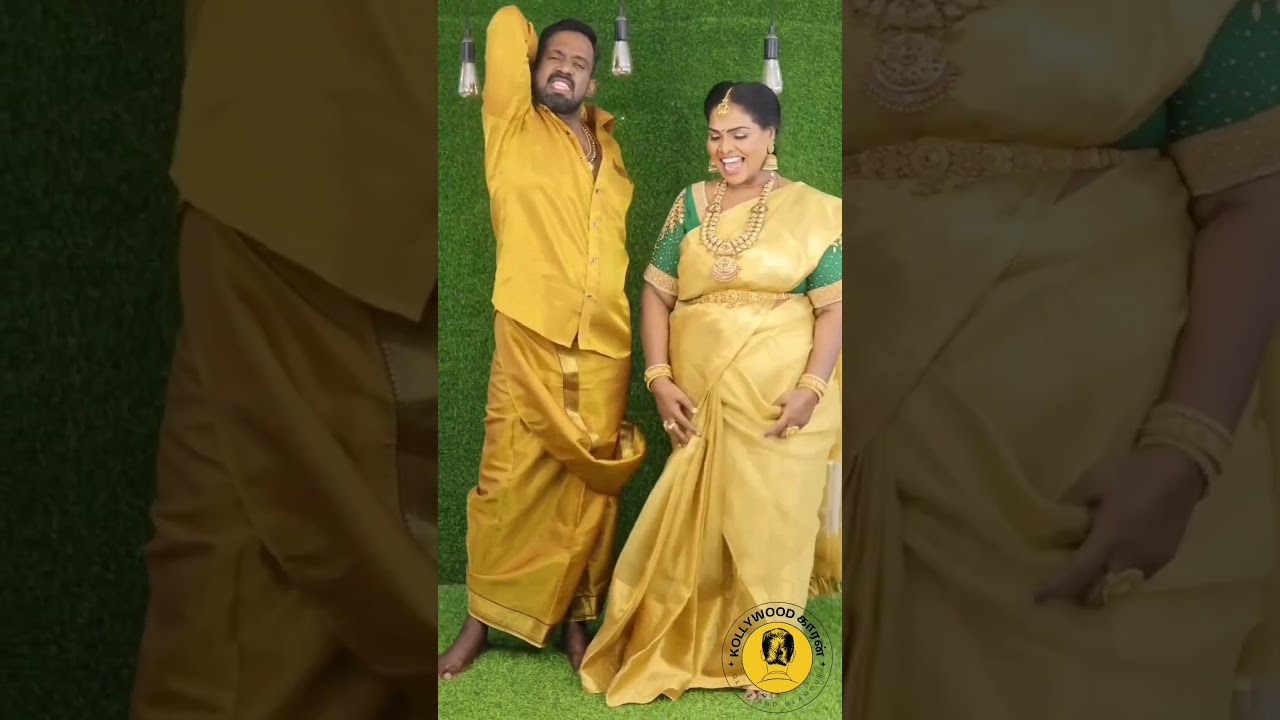Robo sankar Dance With Wife Priyanka Sankar #roboshankar #vijaytv