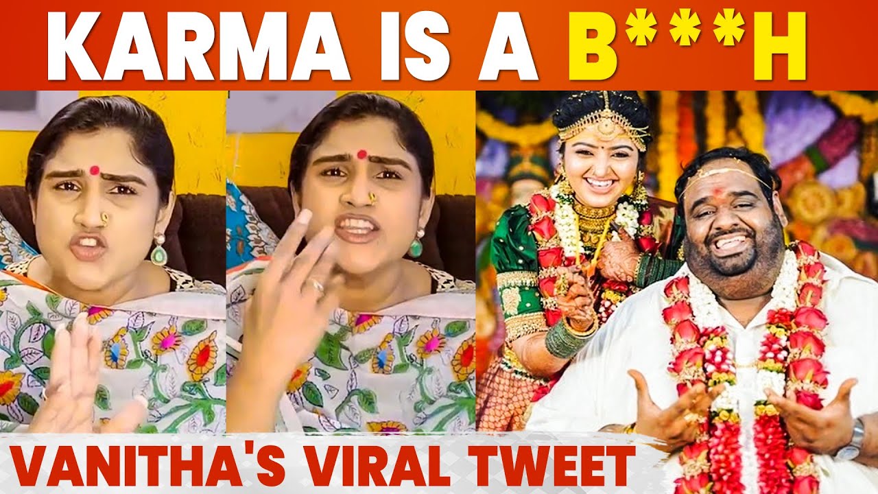 Vanitha Vijayakumar Viral Tweet - "அவளுக்கு திருப்பி கொடுக்க.." | Ravinder Mahalakshmi Marriage