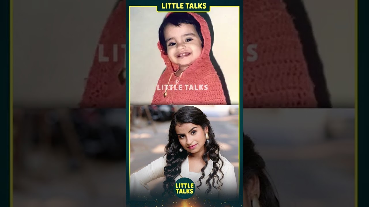 Sivaangi சின்ன வயசுல இவ்ளோ சமத்தா இருந்தாங்களா 😍 Achoo So Cute | #shorts