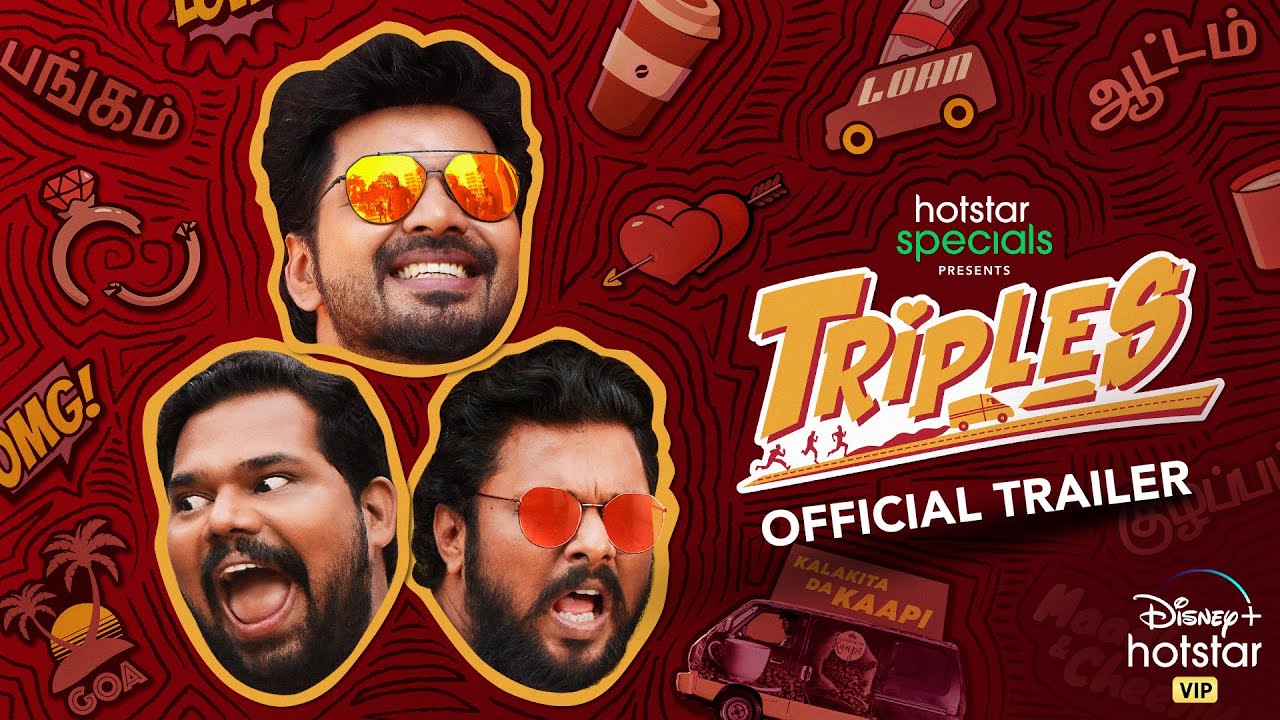 Triples | Official Trailer | Karthik Subbaraj | Jai | Vani Bhojan | Streaming from December 11