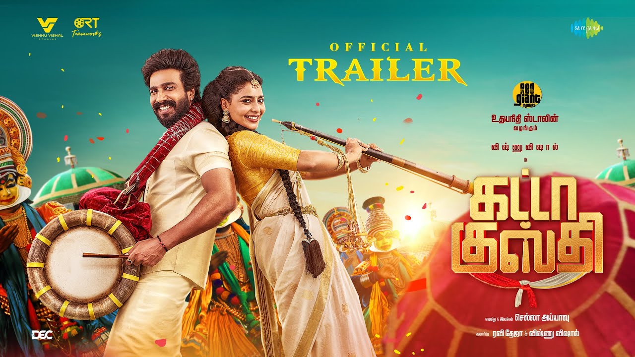 Gatta Kusthi - Official Trailer | Vishnu Vishal | Aishwarya Lekshmi | Chella Ayyavu | Ravi Teja