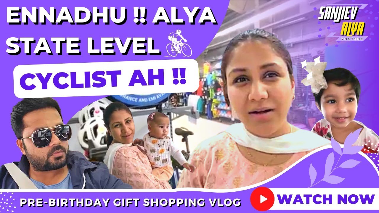 Ennadhu !! Alya State Level Cyclist Aah | Sanjiev&Alya | Exclusive Video