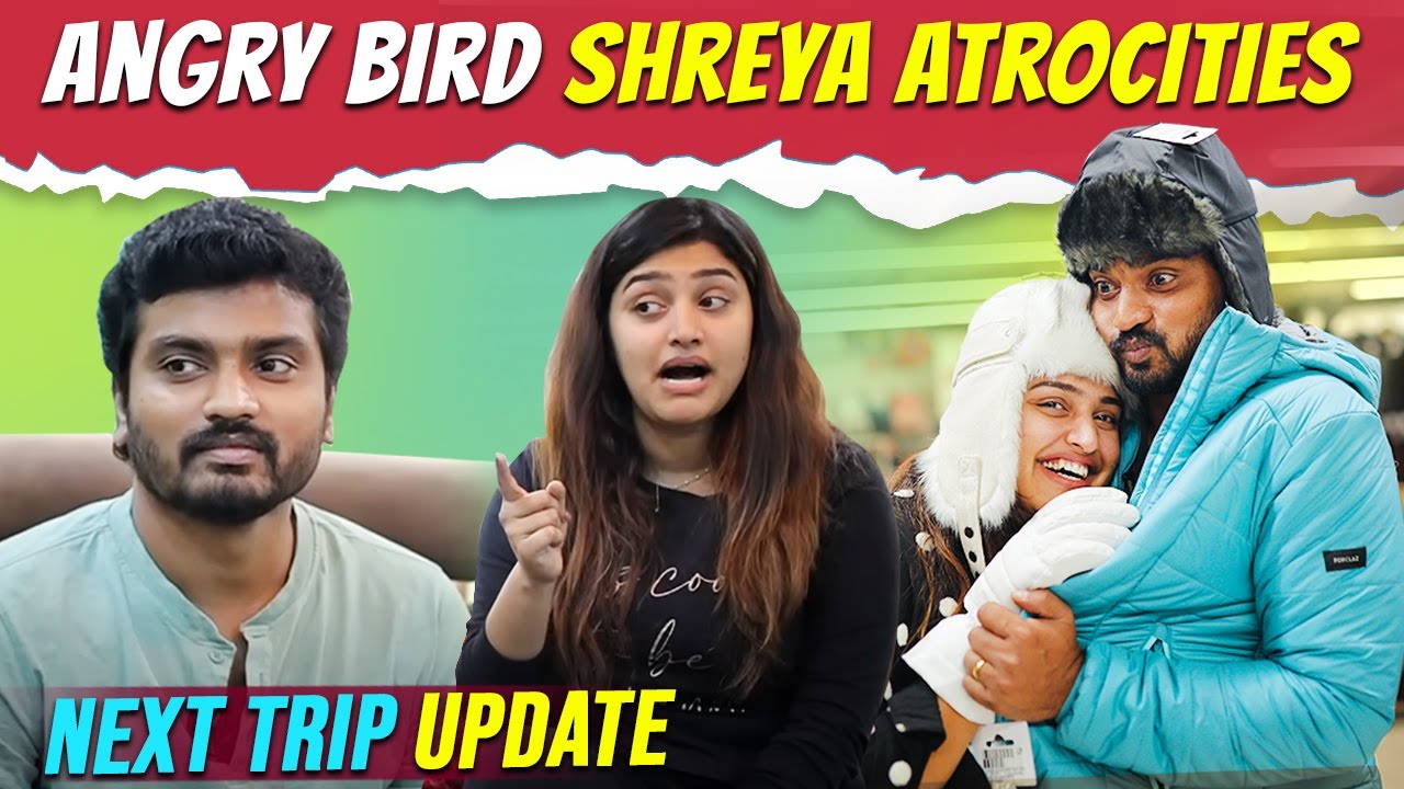 Sidhu ரொம்ப பாவம்😷 | என்னமா இப்டி பண்றீங்களே😂 | Sidhu & Shreya