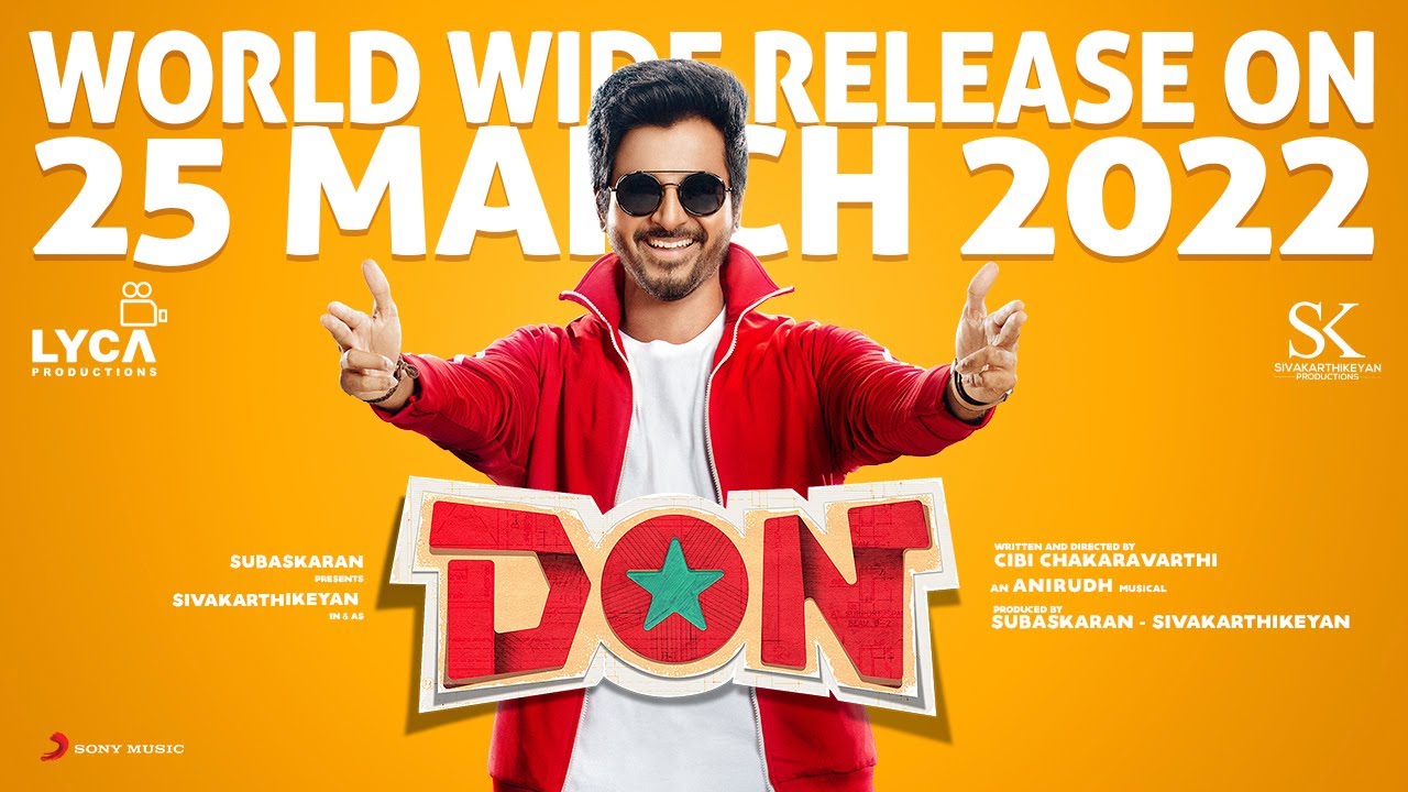 Don from March 25 | Sivakarthikeyan, Priyanka Mohan | Anirudh Ravichander | Cibi Chakaravarthi