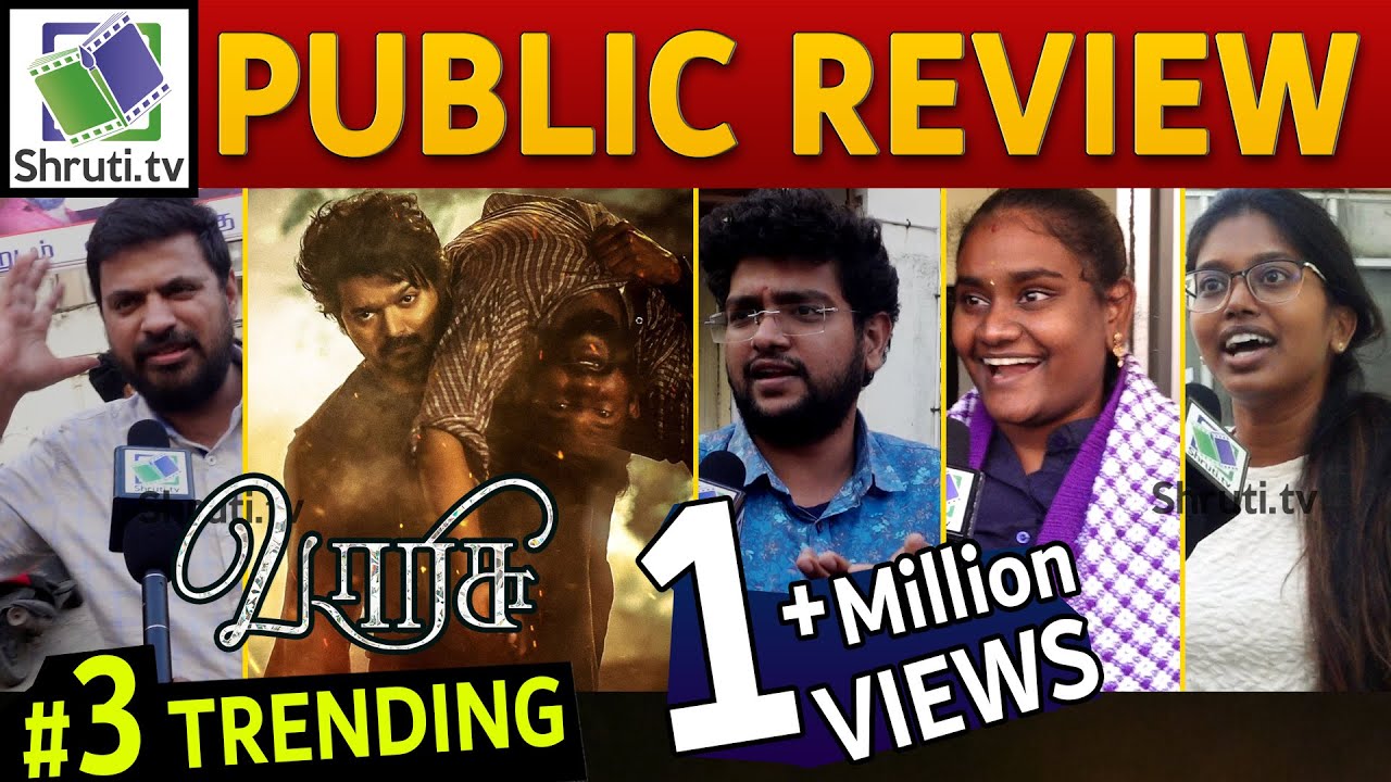Varisu Public Review | Thalapathy Vijay | Rashmika | Varisu Review | #வாரிசு