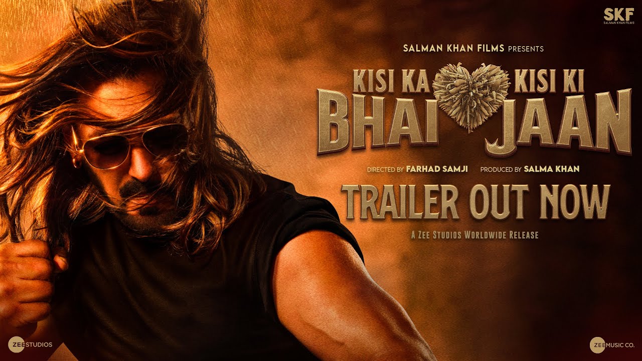 Kisi Ka Bhai Kisi Ki Jaan - Official Trailer | Salman Khan, Venkatesh D, Pooja Hegde | Farhad Samji