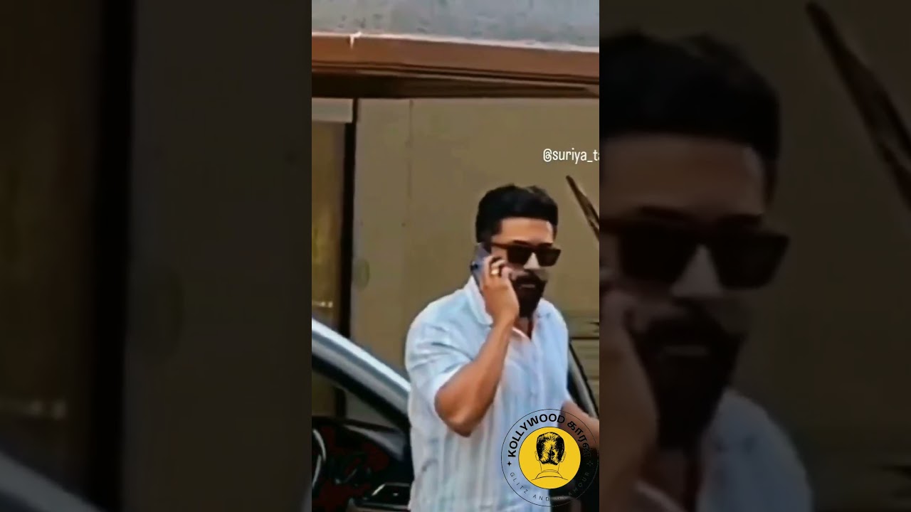 Actor Suriya Spotted at Kanguva Look #kanguva #suriya #suriyamovie #suriyasivakumar #suriyajyothika