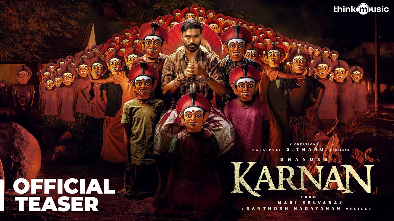 Karnan Official Teaser | Dhanush | Mari Selvaraj | Santhosh Narayanan | V Creations