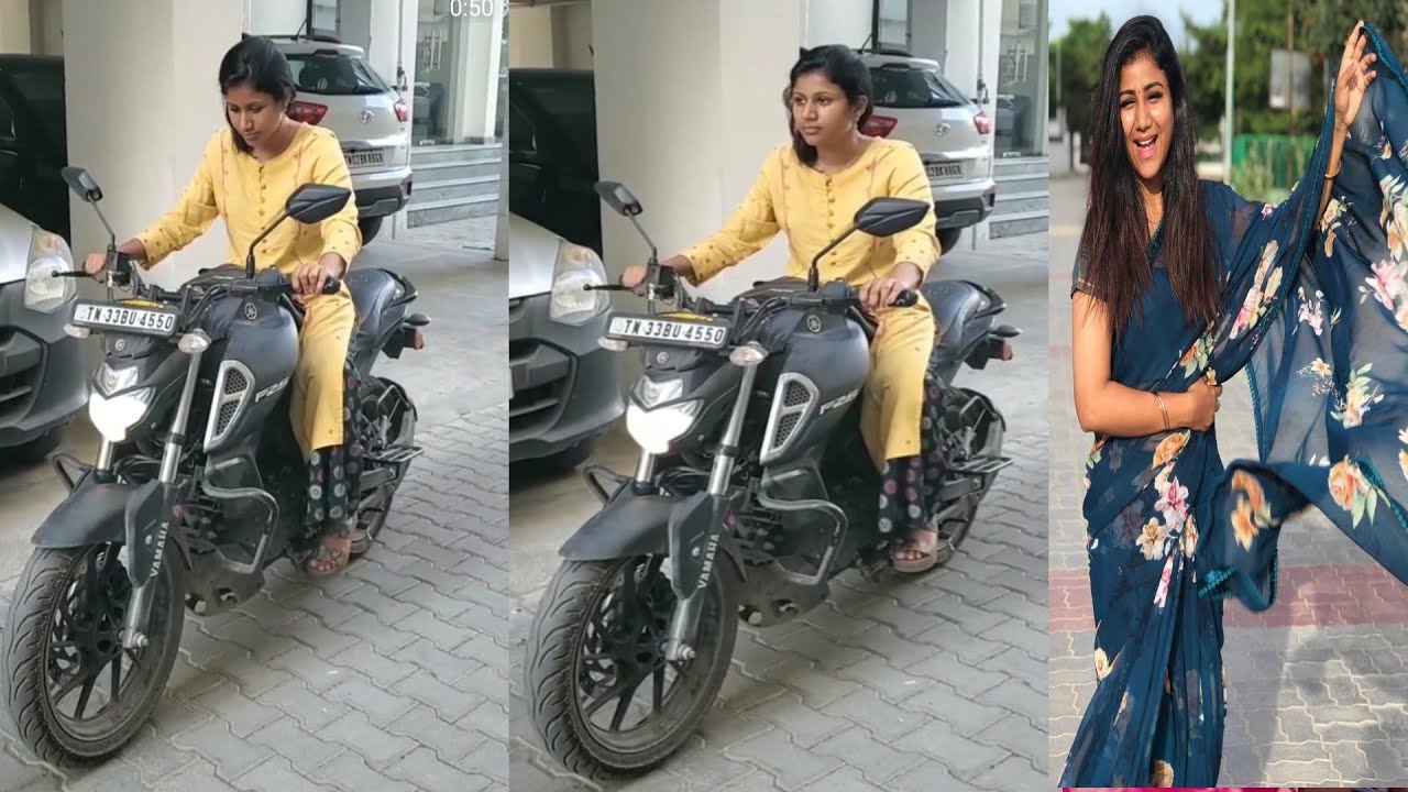 Alya Manasa Bike Driving Video Trending Update | Alya Manasa And Sanjeev