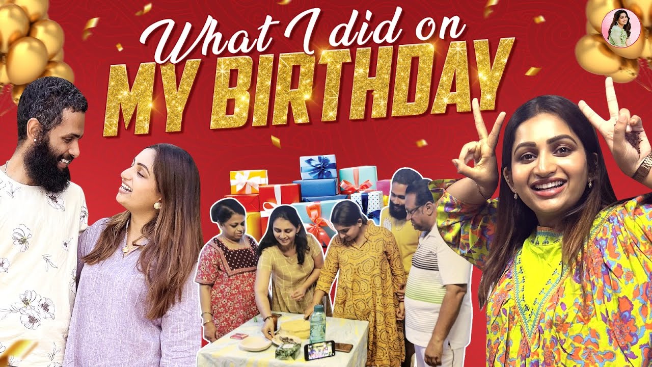 Birthday vlog - Celebrating Myself 🎂🎉 | Celebration Vlog #02 | Nakshathra Nagesh