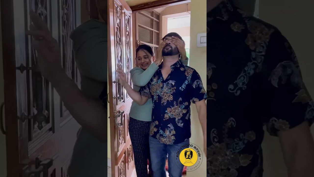 Kannika Ravi Surprised Snehan Birthday #kannikaravi #kannikasnehan