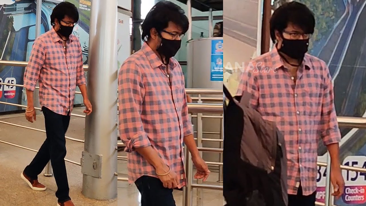Thalapathy Vijay Spotted @ Hyderabad Airport | #Varisu | #Thalapathy67 | Manastars