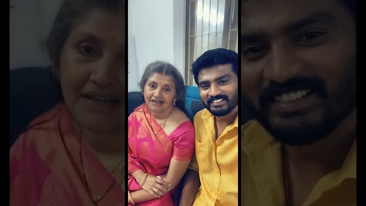 வயசானாலும் அழகா இருக்காங்களே😍😜 | Sidhu & Shreya #shorts