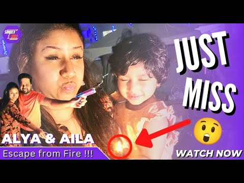 Just Miss uh | Escape from Fire | Diwali Exclusive Vlog | Sanjiev&Alya