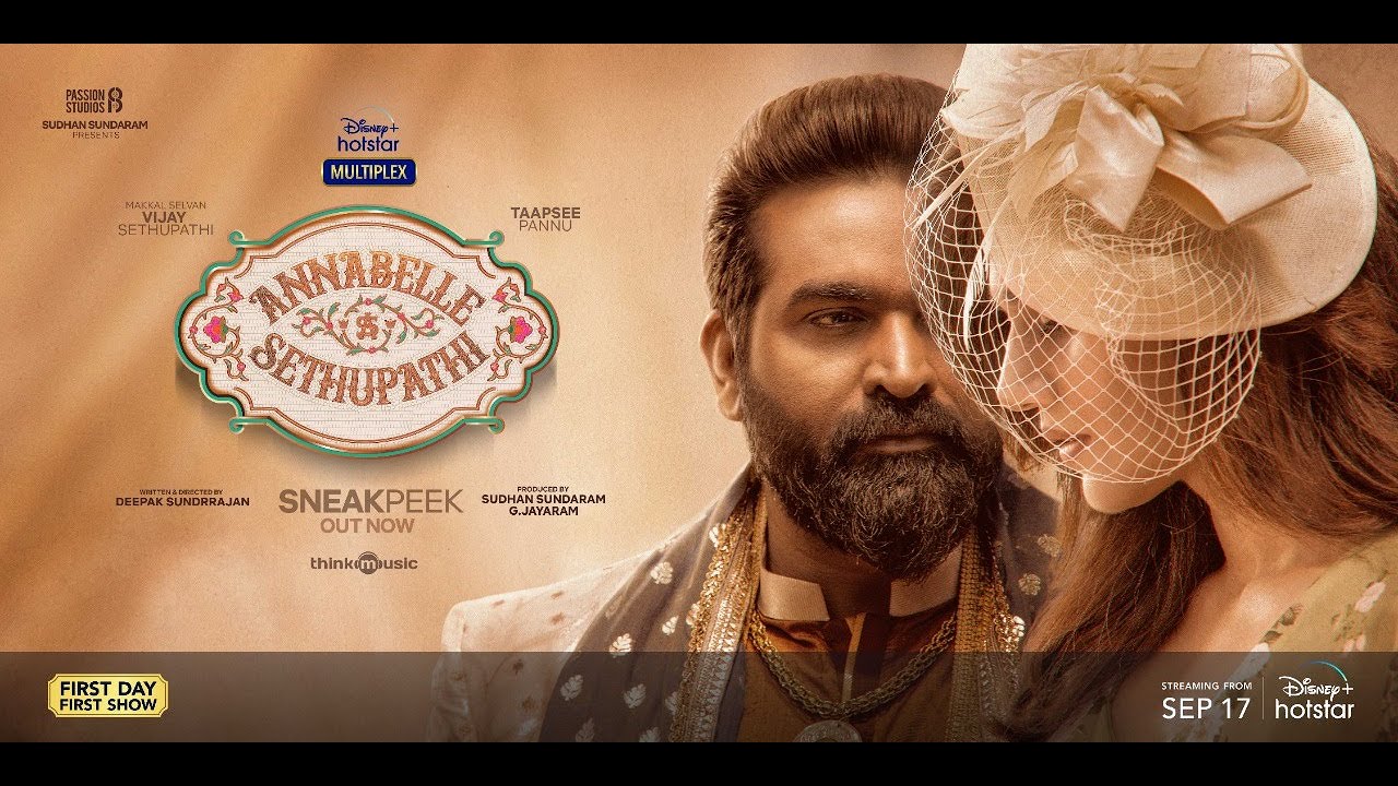 Annabelle Sethupathi | Sneak Peek Tamil  | Vijay Sethupathy, Taapsee Pannu | Sep 17