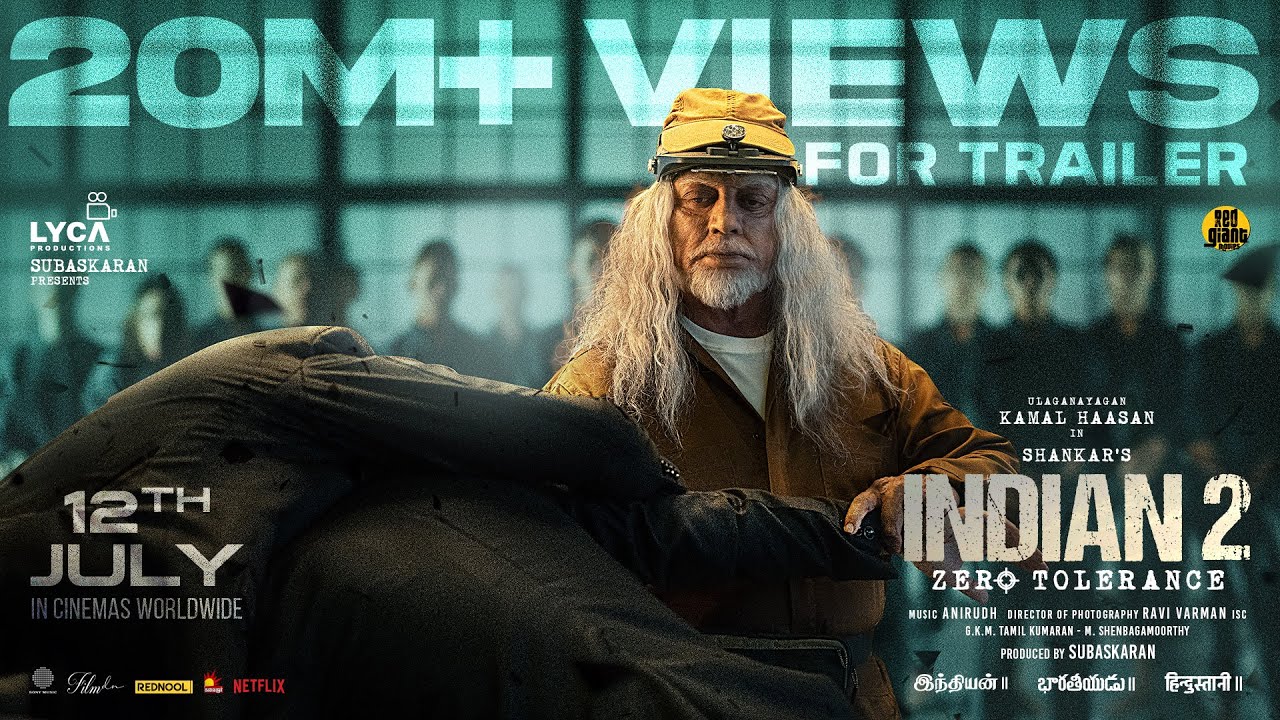 Indian 2 Trailer | Kamal Haasan | Shankar | Anirudh | Subaskaran | Lyca Productions | Red Giant