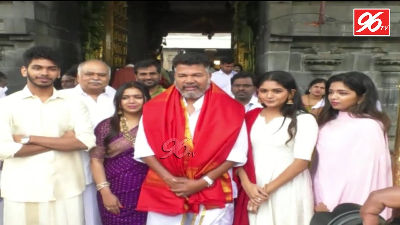 Director Shankar Visits Tirumala Temple with his Family on his Marriage Anniversary | Aditi Shankar
