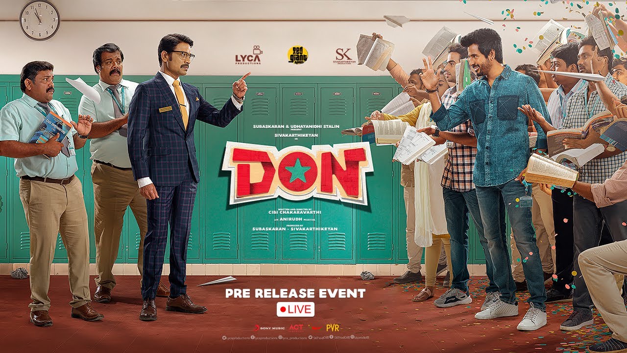 Don Pre Release & Trailer Launch Event | Sivakarthikeyan | SJ Suryah | Anirudh | Lyca Productions