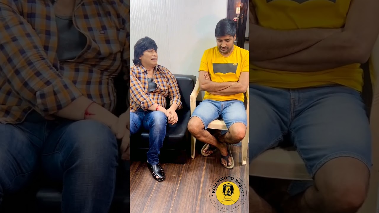 Actor Sathish Fun With Anandraj #sathish #kollywood