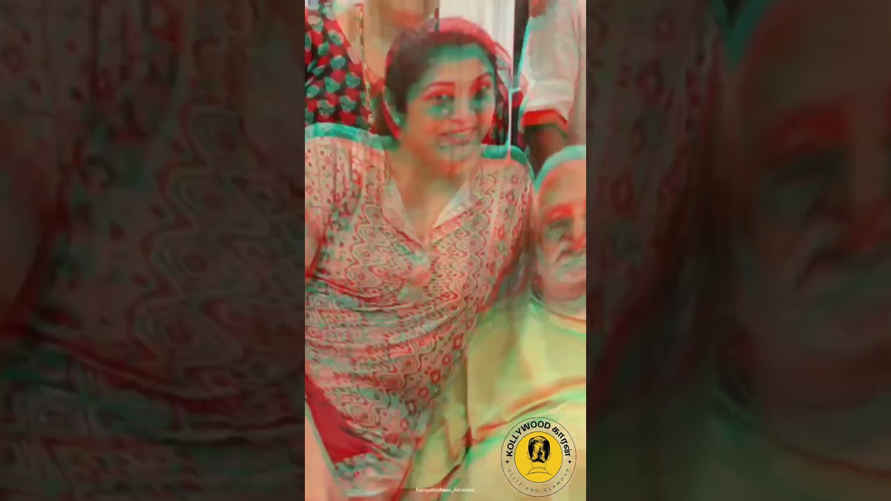 Actress Ramya Krishnan Fathers day celebration #ramyakrishnan #ramya #rajamadha