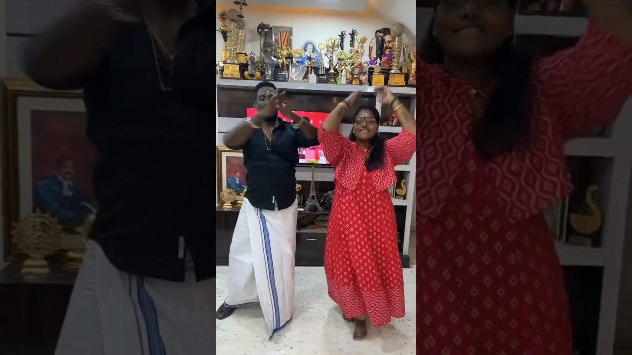 ROBO SHANKAR DANCE WITH WIFE | ROBO SHANKAR DANCE    #vijaytv #roboshankar