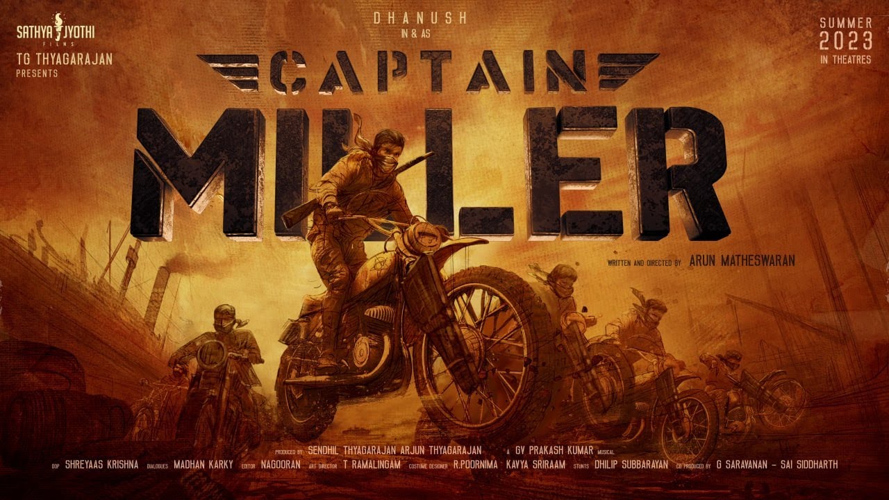 CAPTAIN MILLER - Official Announcement Video | Dhanush | GV Prakash | Arun Matheswaran