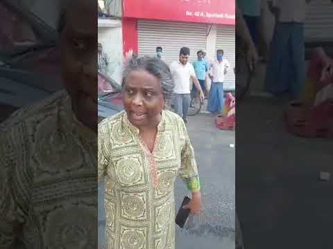Women fighting with police without mask at chennai|சென்னையில் போலீசாரிடம் பெண் கடும் வாக்குவாதம்