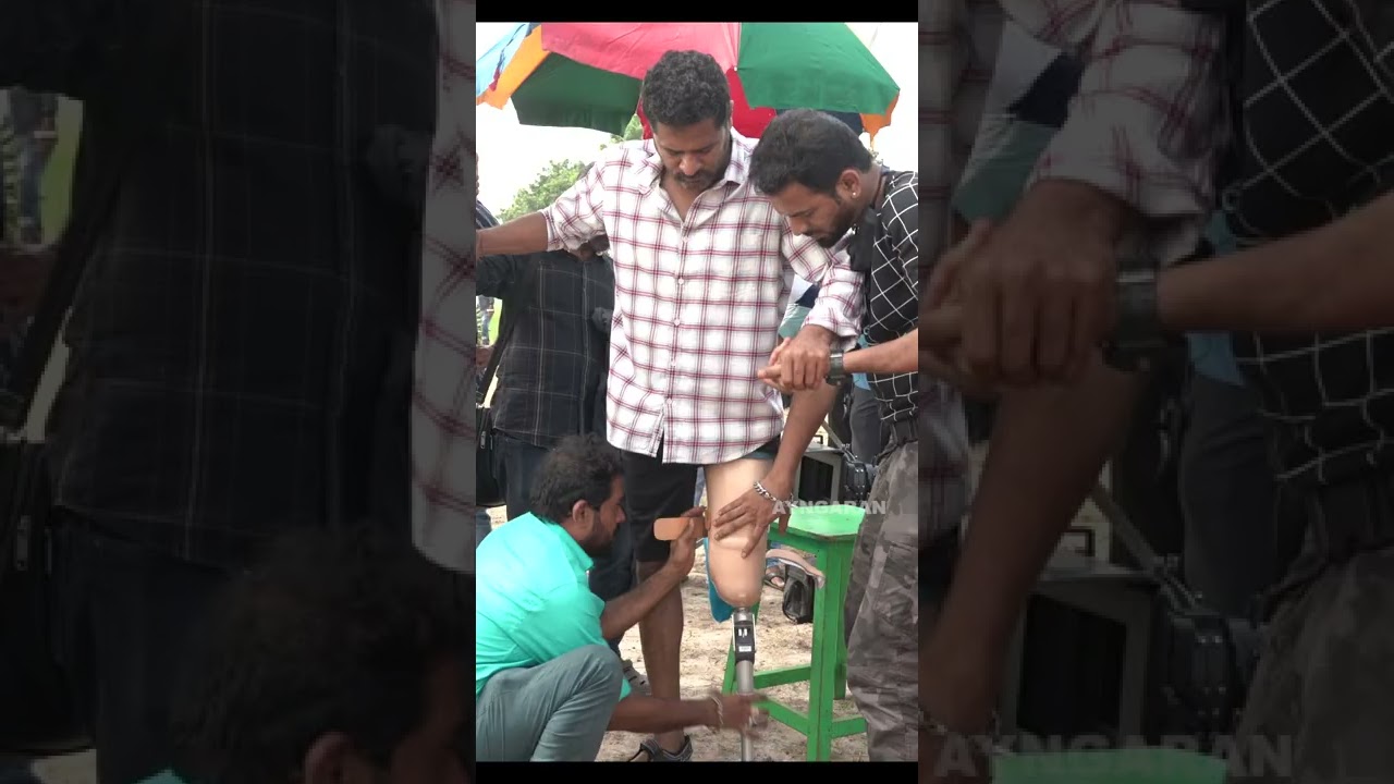 Poikkal Kuthirai Making Video  | Prabhu Deva | D.Imman | Santhosh P | Ayngaran | #shorts