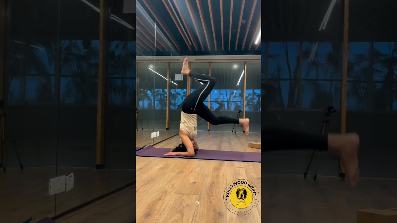 Actress Ramyapandian Workout #ramyapandian #cwc #vijaytv