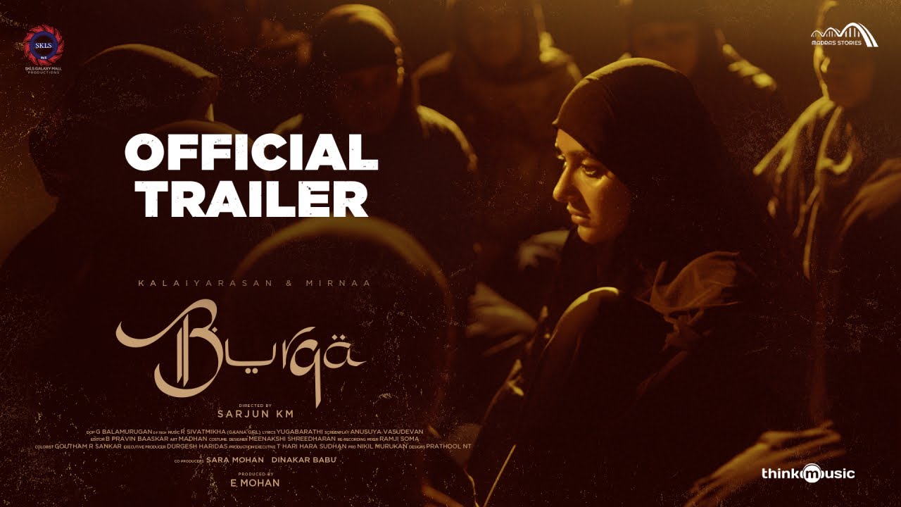 Burqa Official Trailer | Kalaiyarasan | Mirnaa | R Sivatmikha | Sarjun KM | E Mohan | Aha Tamil