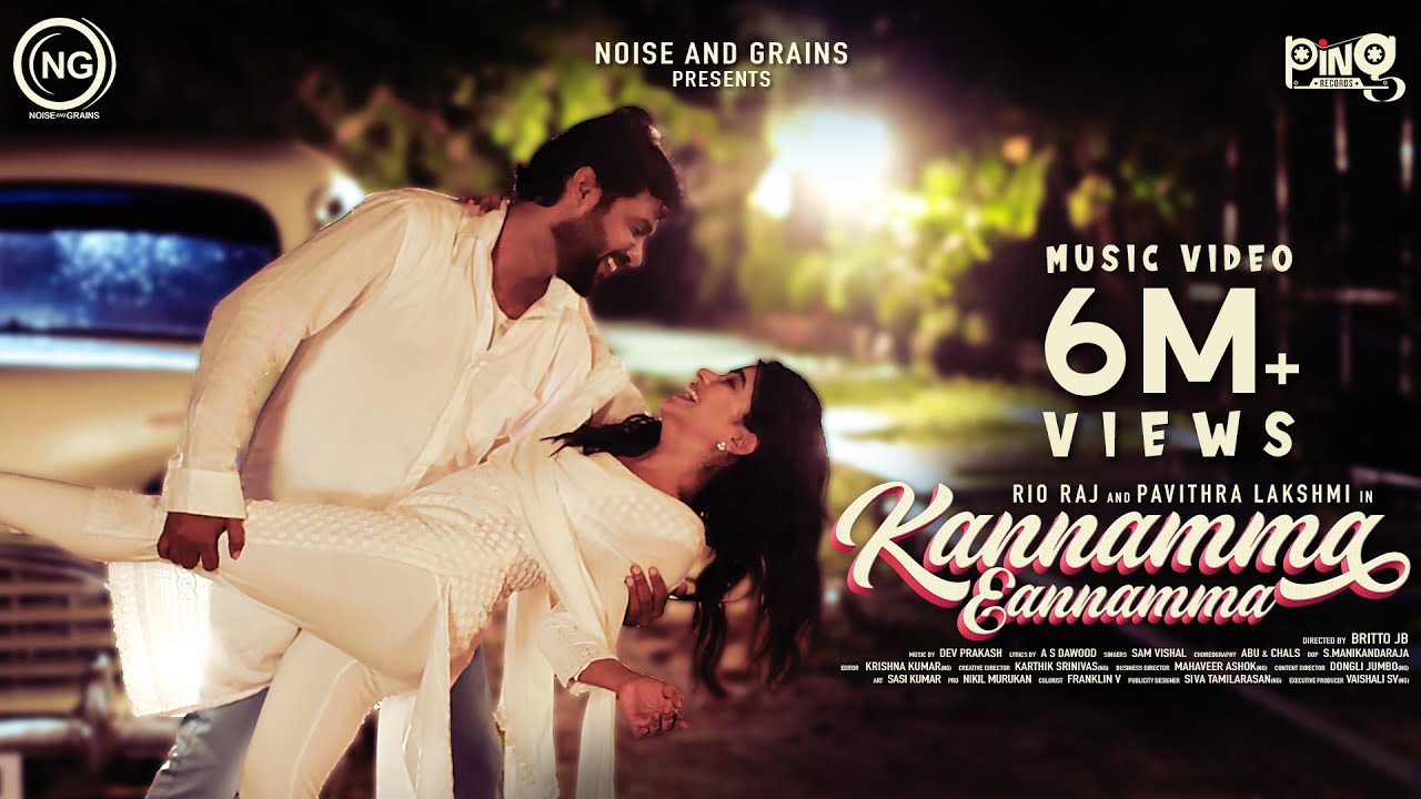 Kannamma Eannamma Music Video | Rio raj | Pavithralakshmi | Bala | Britto | Sam Vishal